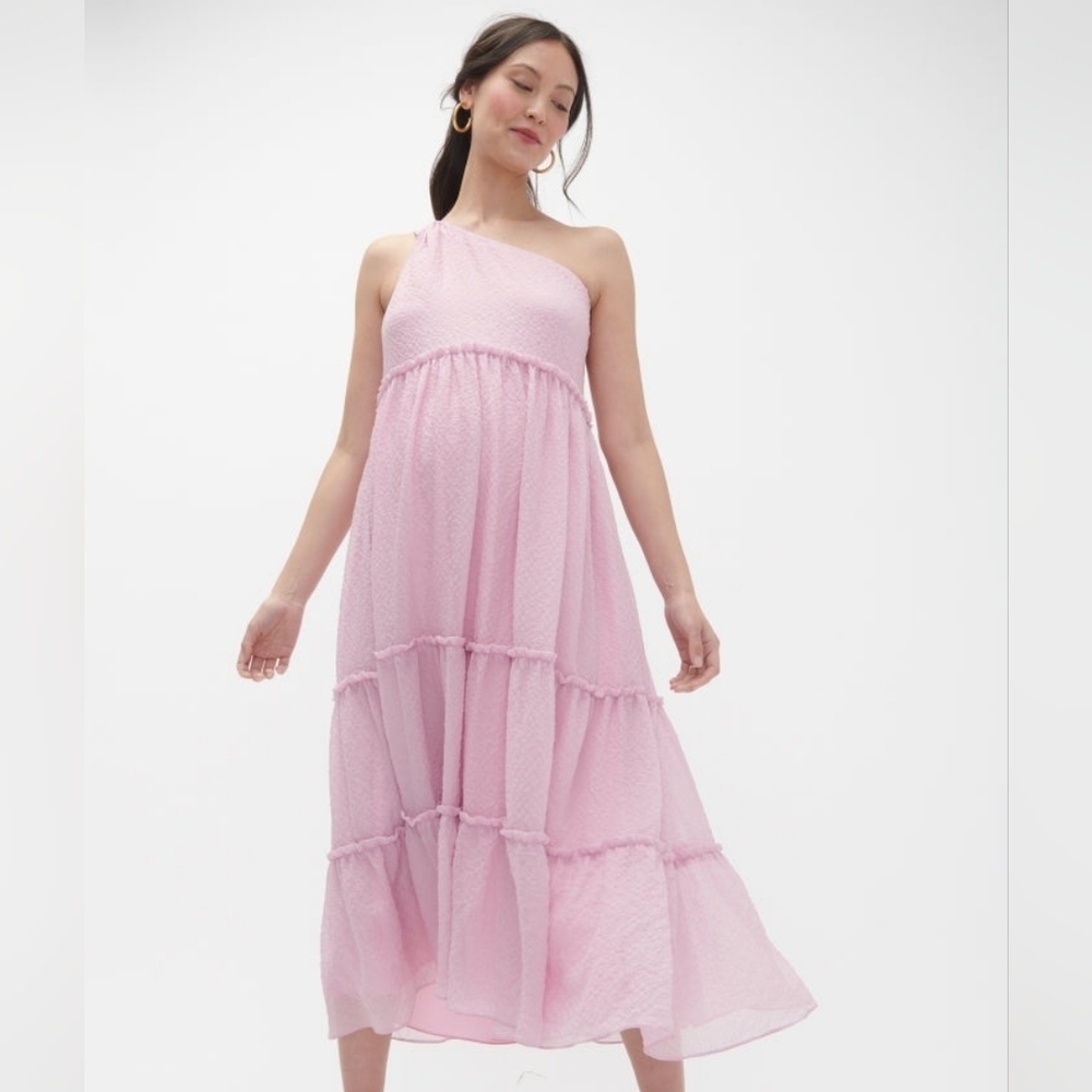 HATCH The Joy Midi Sleeveless Maternity Dress In Lilac Size Medium Women's
